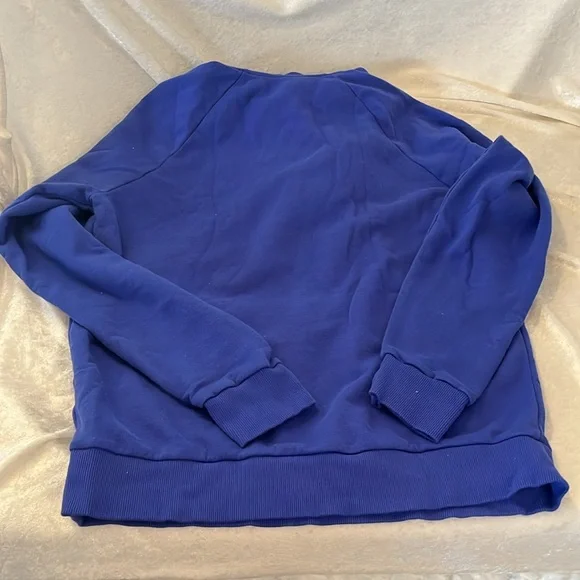 Blue Under Armour Loose Fit Hoodie SZ Med - Picture 6 of 6